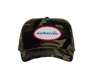 Monkee Collection Mamacita Trucker Hat in Camo