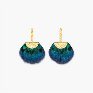 Brackish Tucket Blue Grecian Earring / Blue