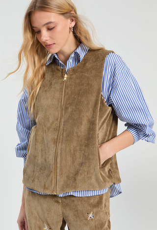 Vilagallo Corduroy Vest