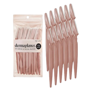 Kitsch Eco-Friendly Dermaplaner 12 Pack / Terracotta