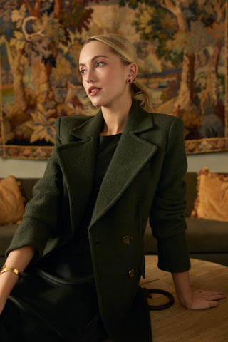 Brackish Alicia Bezel Jacket Earring