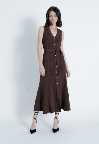 Karina Grimaldi Valeria Knit Maxi Dress