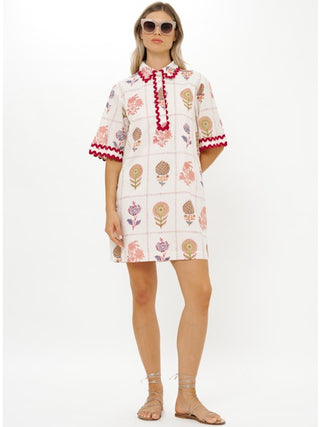 Oliphant Collared Shirt Dress Mini
