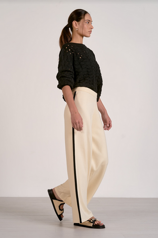 Elan Wide Leg Contrast Pants