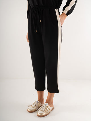 Emily McCarthy Joy Jogger In Midnight Vanilla