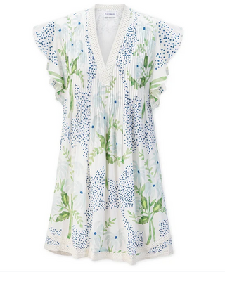 Navy Bleu Eden Dress - Blue Dot Bloom