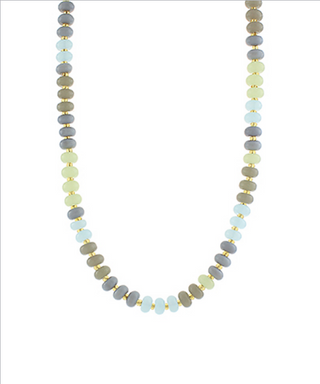 Monkee's Jewelry and ACC Rondelle & Seed Bead Necklace / Multiple Color Options