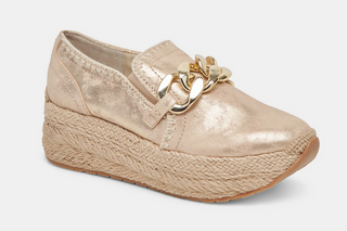 Dolce Vita Jhenee Espadrille / Light Gold Nubuck