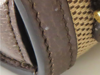 Gucci Mini Bamboo 1947 Top Handle Bag, Jumbo GG Canvas
