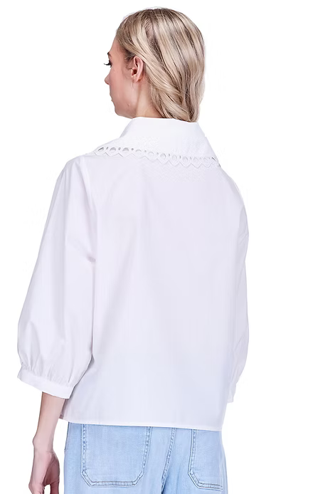 Joy Joy Pin Tuck Collar Blouse – Monkee's of Myrtle Beach