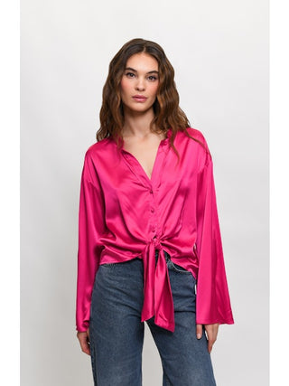 Hutch Otto Top / Fuchsia
