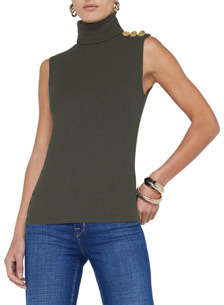 L'Agence Ceci Slvless Turtle Neck