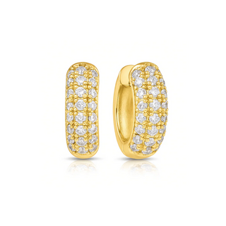 Ellie Vail Jewelry Yolanda Huggie Hoop Earring