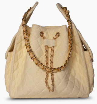 Beach Haus Bayshore Bucket Medium - Butter Yellow - Butter Yellow