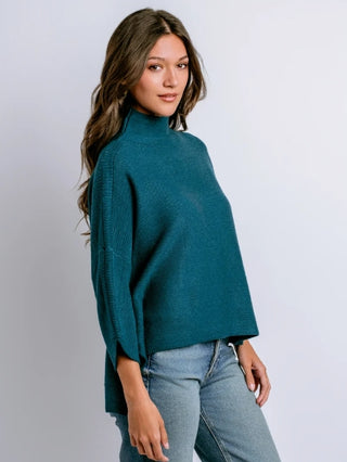 Kerisma Dark Teal Boho Sweater