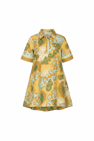 Joy Joy Placket Swing Dress