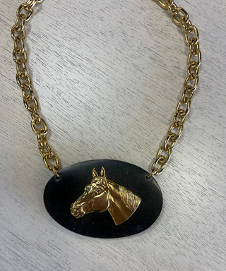 Yochi Horse Face Necklace