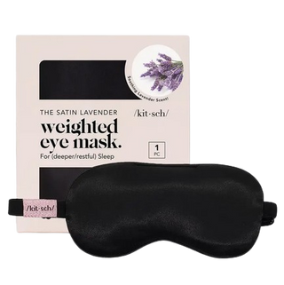Kitsch The Lavender Weighted Satin Eye Mask