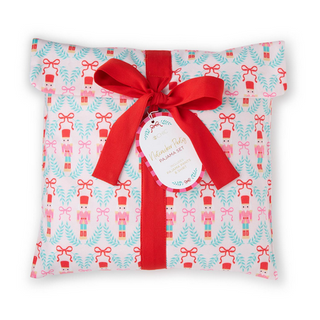 Two's Company Nutcracker Party Print Jersey Printed Pajamas that Come in a Gift Bag
