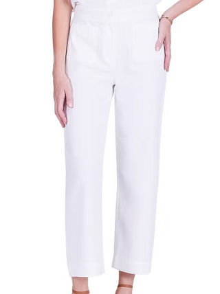 Jade Pocket Crop Pant in White