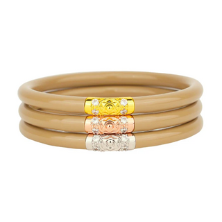 Budhagirl Three Kings All Weather Bangles / Sand