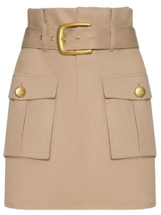 L'Agence Maelis Paperbag Mini Skirt