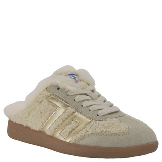 Back 70 EASTER FL in BUTTER GOLD Backless Sneakers