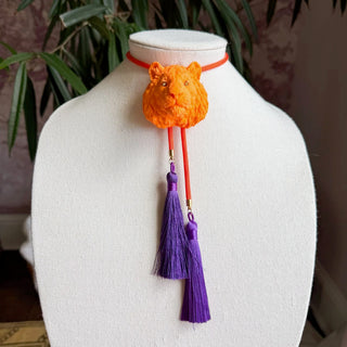 Rahya Jewelry Designs Tiger Bolo