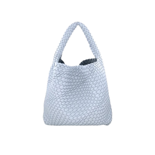 BC Woven Sky Blue Tote