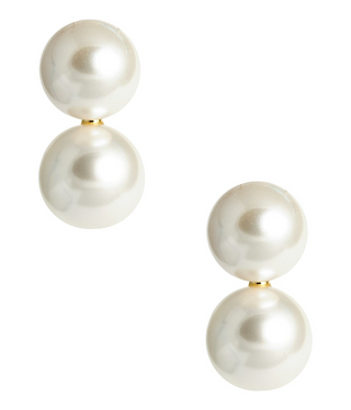 Lisi Lerch Frances Larger Double Pearl Earring