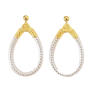Budhagirl Silver Bibi All Weather Earrings - Silver