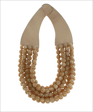 Monkee's Jewelry & ACC Fall Gemstone Beaded Necklace / Multiple Colors