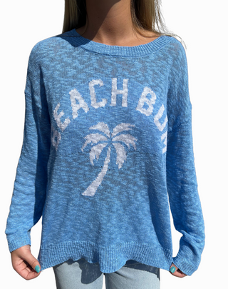 Vintage Havana Jacquard Slub Sweater
