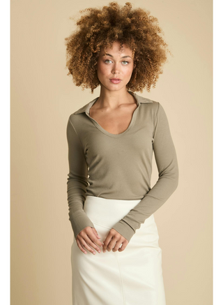 We Are Sundays Taupe Jamie Tee