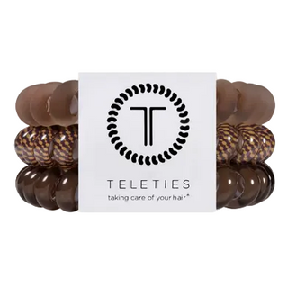 Teleties Morning Brew Large Hair Ties