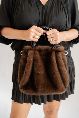 Lisi Lerch Heather Faux Fur Handbag