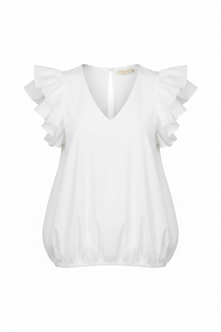 Joy Joy V-Neck Balloon Top