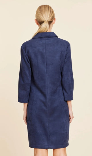 Dolce Cabo Faux Suede Dress With Grommets
