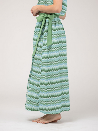 Beau & Ro Sullivan Skirt in Wave Green
