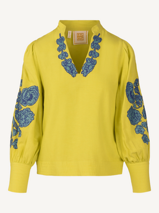 Emily McCarthy Hampton Top / Joy Bouquet Linen