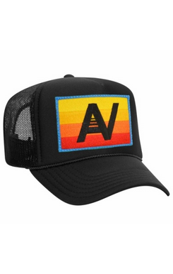 Aviator Nation Logo Rainbow - Vintage Low Rise Trucker / Multiple Colors
