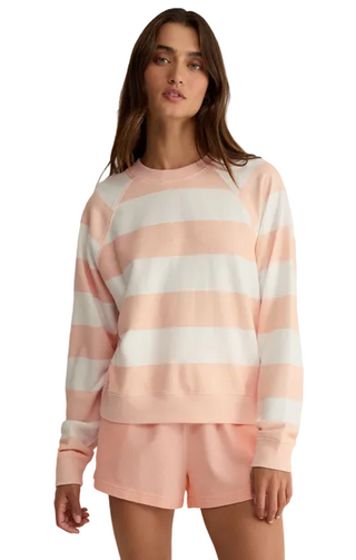 Z Supply Saldana Stripe Sweatshirt