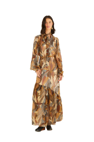 Farm Rio Dotted Macaws Maxi Dress