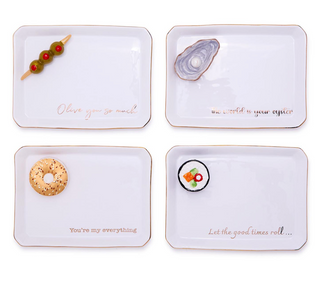Two's Company Icon Trinket Tray
