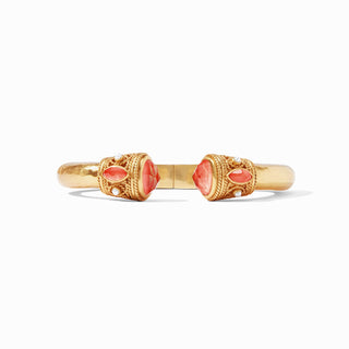 JULIE VOS MONACO DEMI CUFF- IRIDESCENT CORAL