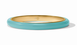 Julie Vos Amalfi Bangle in Aqua