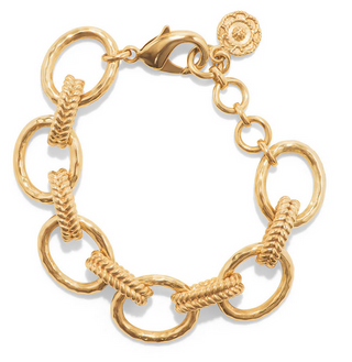 Capucine Cleopatra Regal link Bracelet / Gold