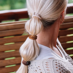 Teletie Espresso Yourself Small Nylon Hair Ties