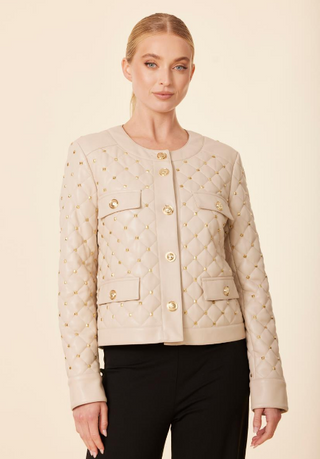 Dolce Cabo Vegan Leather Parisian Jacket