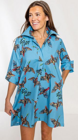 House Of Mbr Berry Grove© Ruthie Shirt Dress Short